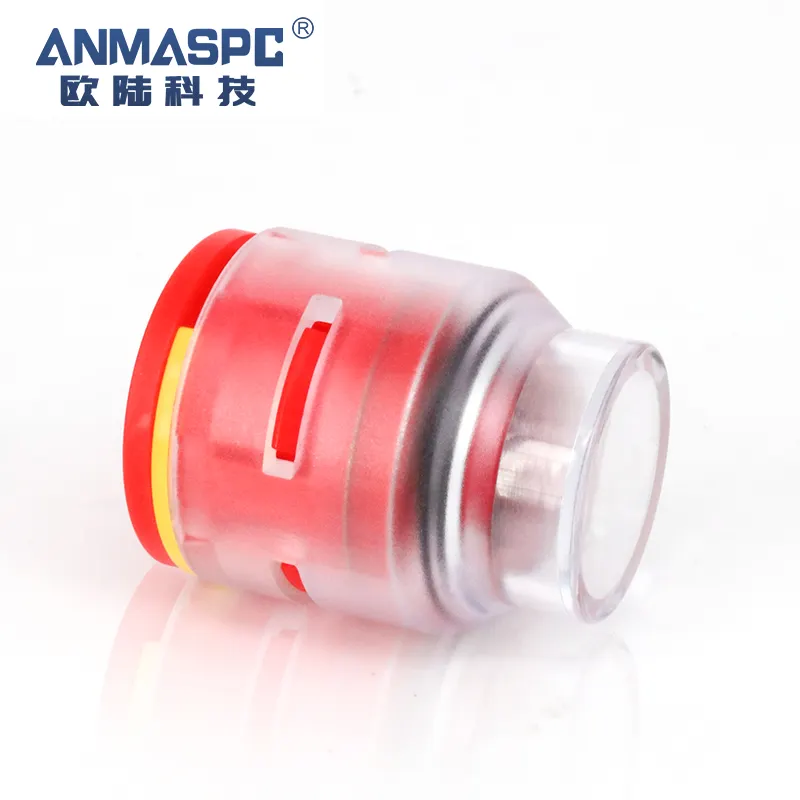 Divano ANMASPC plastica trasparente FPF 12 7 14mm connettore terminale di tenuta in plastica Push-fit End Stop connettore in plastica Micro End plug