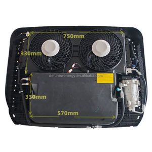 เครื่องปรับอากาศ12โวลต์ที่จอดรถบนดาดฟ้า DC 24V เครื่องปรับอากาศ12โวลต์ AC รถบรรทุกไฟฟ้าเครื่องปรับอากาศ12โวลต์ - Product Image 5