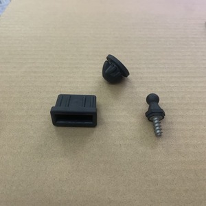 Bmw N55 Top Cover Plate Clip Pads 17111712911 Black Epdm <b>Rubber</b> Automotive Fasteners - Product Image 1