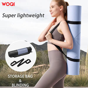 Esterilla de yoga Woqi de 6 mm, EVA, color azul marino, ligera, plegable, para fitness, danza, yoga, unisex - Product Image 5