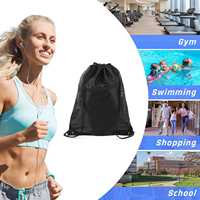 Nouvel Arrivage TOPTONS – Sac Publicitaire Imperméable en Polyester avec Logo Personnalisé, Sac de Football d'Extérieur, Sac à Dos Sportif à Cordon avec Fermeture Éclair