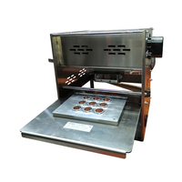 Automatic Pneumatic Small 9 Cavities Plastic Foil Film Cap Packing K-Cup Powder Nespresso Coffee Capsules Sealing Machine