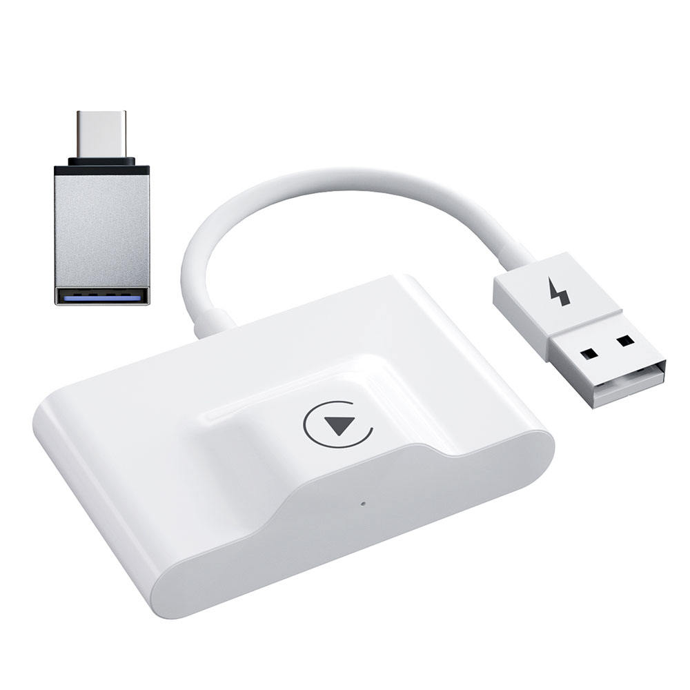 CarPlay-3ไร้สายแอปเปิ้ลสีขาว