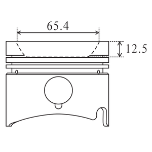 AXD <span class=keywords><strong>AXE</strong></span> <span class=keywords><strong>piston</strong></span> de moteur ALFIN MOS2 8711490080 87-114900-80 87-421007-10 8742100710 87-421000-10 8742100010 0309700 41091600 - Product Image 2