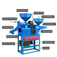 Mini marteau pulvérisateur de farine broyeur Machine pour l'alimentation des animaux Durable petit moulin électrique maïs poudre broyeur Machine pulvérisateur