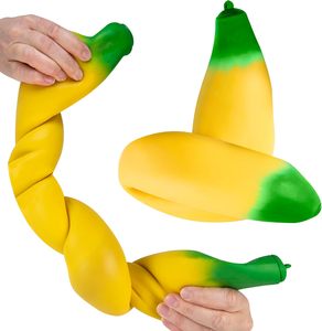 GL Party Favor Supply Giocattoli Sensoriali per Bambini, Giocattoli Antistress Fidget, Giocattoli Squishy Giganti a Forma di Banana Estensibili e Spremibili - Product Image 3