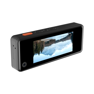 Mini caméra corporelle magnétique 4G avec enregistreur, écran tactile, design léger, H.265, audio bidirectionnel, CMOS, étanche IP66, alarme SOS - Product Image 1