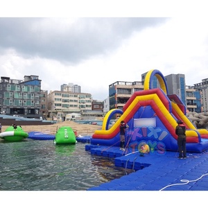 XIXI TOYS Backyard <strong>Swimming</strong> <strong>Pool</strong> Water <strong>Slide</strong>,Inflatable <strong>Pool</strong> <strong>Slide</strong> for Birthday Event - Product Image 4