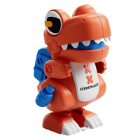 Machine à griffes de rachat de points de jouet en plastique dinosaure à remonter pour enfants en gros avec pendentif sac cadeau