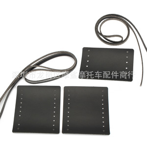 Funda de Cuero para Palanca de Cambios de Motocicleta Moshark MP03-001-0117 123, Reposapiés Decorativo Retro para Harley Davidson - Product Image 3