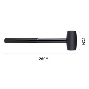 Martillo de instalación, herramientas de montaje <span class=keywords><strong>para</strong></span> el hogar, mazo de goma portátil <span class=keywords><strong>para</strong></span> el hogar <span class=keywords><strong>para</strong></span> reparación de automóviles al aire libre, azulejo de piso de puerta de carpintería - Product Image 4