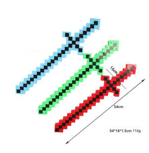 מכירת חיסול סיטונאית של חרב צעצוע חדשה בצורת כריש זוהרת עם תאורת לד מהבהבת לאביזרי מסיבה - Product Image 2