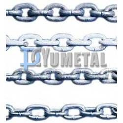 DIN766 DIN763 DIN5685 Padrão galvanizado Link Chain Aço carbono Roller Conveyor Chain com acabamento em zinco - Product Image 6