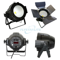 Projecteur LED COB 200W avec volets coupe-flux, blanc froid et blanc chaud, DMX512, pour scène, DJ, concert, mariage, événement