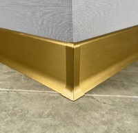 Plinthe en aluminium multifonctionnelle, résistante à la chaleur, profilé en aluminium sans expansion, plinthe professionnelle