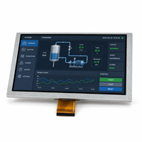 Pantalla LCD TFT OEM ODM de Estructura Compacta de 6.2 Pulgadas 1024x600 MIPI de 4 Canales JD9168S para Instrumentos Portátiles con Servicio OEM