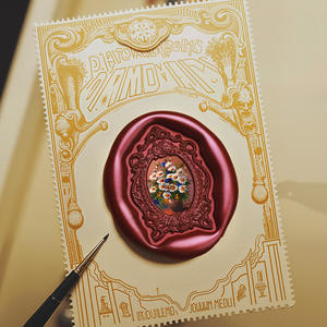 Série de cadres photo 3 : Tête de sceau en laiton pour la décoration et les cadeaux, avec fonction de séchage rapide - Product Image 3