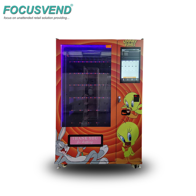 21.5-Inch Touchscreen Combo Vending Machine for Greeting Cards & Cosmetics