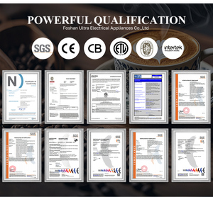 เครื่องชงกาแฟเอสเพรสโซ่สำหรับมือใหม่ ใช้งานง่าย แรงดัน 20 บาร์ ตัวเครื่องสแตนเลส หน้าจอสัมผัส 4 ปุ่ม <span class=keywords><strong>พ</strong></span>ร้อมคู่มือการใช้งาน - Product Image 5