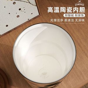High-Value <b>Smart</b> Insulated 316 Stainless Steel Portable Women's Travel Mug Temperature Measurement Light Luxury Design High-End - Product Image 3