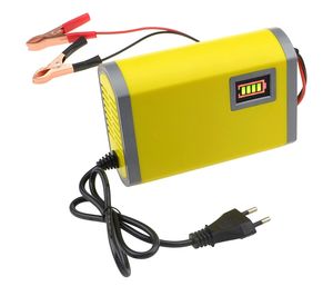 Cargador de Baterías para Automóvil en Oferta, 12V 6A, 12V 8A, 12V 10A, Cargador de Baterías de Gel y Plomo-Ácido para Motocicleta - Product Image 1