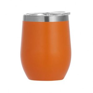 Powder Coat Anti-Slip Exterior Design Wine Cup With Lid 350Ml Housewarming Gift Choice for Office Travel ASM09 - Product Image 3