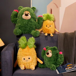 Lindo diseño <span class=keywords><strong>cactus</strong></span> oso suave juguete peluche kawaii fruta piña peluche <span class=keywords><strong>cactus</strong></span> oso juguetes de peluche - Product Image 6