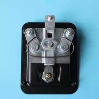 Boîte à outils de camion poignée en T serrures à loquet verrouillage poli à 3 points fer personnalisable zinc galvanisé acier zingué aluminium