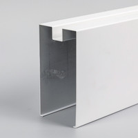 Panel de Techo Acústico Ignífugo de Aluminio Personalizado, Diseño Moderno con Ondas Extensibles para Oficina
