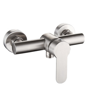 Robinet de douche pour baignoire Mingzhu à poignée unique en acier inoxydable 304, avec cartouche céramique et pommeau de douche rond XMS-7001 - Product Image 4
