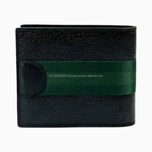 Cartera Minimalista de Cuero de Lujo para Hombre, Diseño Italiano, Negra, de Marca, Delgada, para Tarjetas, Venta al Por Mayor 1.1 - Product Image 3