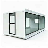 Cabine de luxe moderne en forme de capsule pour hôtel, maison préfabriquée moderne en forme de cabine de pomme avec toilettes