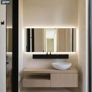 BFP 공장 가격 중국 맞춤형 현대 저렴한 럭셔리 벽 걸려 60 인치 욕실 세면대 캐비닛 호텔