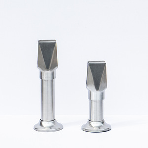 Soportes de Acero Inoxidable 304 de Precisión para Base de Inodoro, Diseño Industrial Moderno, Fácil Instalación - Product Image 1