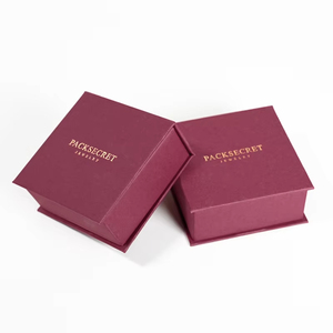 PackSecret - Caja de Regalo Plegable de Cartón Rígido Magnético Impresa Personalizada de Alta Calidad, Caja de Lujo para Joyería con Logotipo - Product Image 5