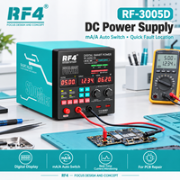 Alimentation électrique numérique DC RF4 3005D, surveillance du courant en temps réel, localisation rapide des défauts pour la réparation de téléphones et d'électronique