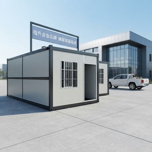 Casa Prefabricada Plegable <span class=keywords><strong>de</strong></span> Alta Calidad, Modular, <span class=keywords><strong>de</strong></span> Bajo Costo, Vivienda Plegable, Casa Prefabricada <span class=keywords><strong>de</strong></span> 20 pies, Casa Contenedor Económica - Product Image 1
