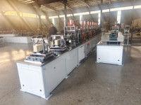 Máquina Protectora de Esquinas de Papel en Forma de U, Motor de Alta Velocidad, Equipo Computarizado para Protección de Bordes de Cartón