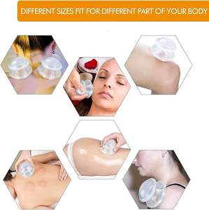 Copas <span class=keywords><strong>de</strong></span> Silicona para Alivio del Dolor Muscular Profundo en Cuello, Rodillas y Cuerpo, Sets <span class=keywords><strong>de</strong></span> Masaje Corporal, Anticelulitis, Recuperación <span class=keywords><strong>de</strong></span> Dolor Articular - Product Image 4