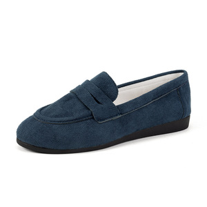 Mocasines Planos Retro de Talla Grande para Mujer 2026, Estilo Boyfriend Francés y Británico, Zapatos Sin Cordones con Punta Redonda, Calzado Casual Elegante - Product Image 5