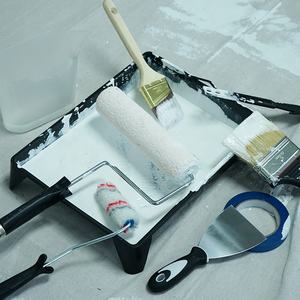 थोक उच्च गुणवत्ता निविड़ अंधकार चित्रकार 8oz कैनवास कपास ड्रॉप कपड़ा - Product Image 6