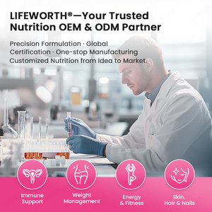 LIFEWORTH Burn Collagen Powder ODM, Mezcla de 4 Tipos de Colágeno, Ácido Hialurónico, Cromo, Sin OMG, Sin Gluten, 30 Porciones - Product Image 5