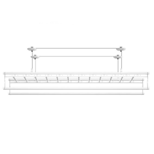 Séchoir à linge de plafond Séchoir à linge mural à commande manuelle - Product Image 2