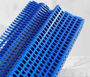 Pedomi sabuk rantai plastik, sabuk jala kisi datar 900, modul transmisi makanan, sabuk pasteurisasi mandi air suhu tinggi - Product Image 1