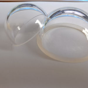 Bk7 소재 보호 유리 돔 카메라 렌즈 구형 평면 볼록 맞춤형 OEM 사파이어 및 융합 실리카 돔 - Product Image 1