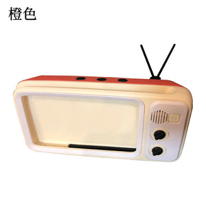 Supporto universale per telefono da tavolo Retro TV altoparlante bluetooth supporto per telefono cellulare TV retrò - Product Image 5