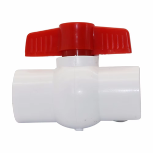 Bướm xử lý 20mm 25mm 32mm PVC bóng van phụ kiện đường ống nhỏ gọn bóng van - Product Image 3