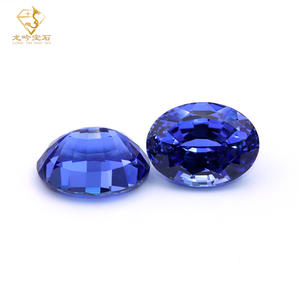 ไพลินทรงรีไพลินทรงหลวมสีน้ำเงินเข้ม - Product Image 4