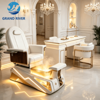 Fauteuil de Pédicure Professionnel Spa et Massage 2026 – Nouveaux Fauteuils de Pédicure de Luxe Modernes avec Massage des Pieds et Fonction de Remplacement