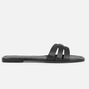 Summer Fashion Women <strong>Silver</strong> Metallic slip on Flats Sandals Ladies <strong>slippers</strong> - Product Image 5